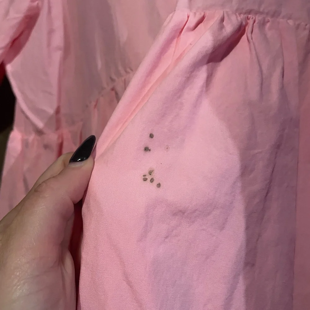 English Factory Pink Tiered Midi Dress - Picture 10 of 11